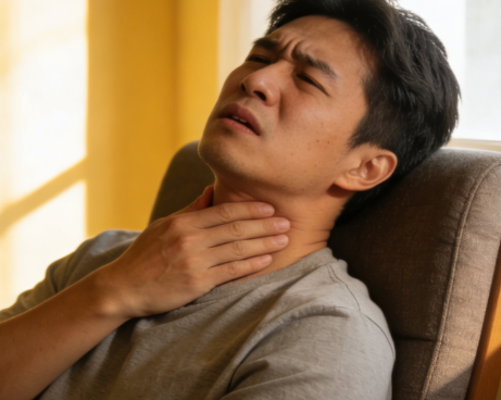 喉癌出现时身体会发出4种信号，退休后更需格外警惕